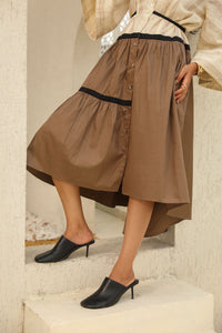 Honeydew Dress (Brown)