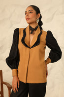 Dusk Blouse (Camel Brown)