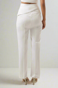 Snow Flake Flap Tailored Pants