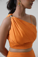 Sunset Glow One Shoulder Top